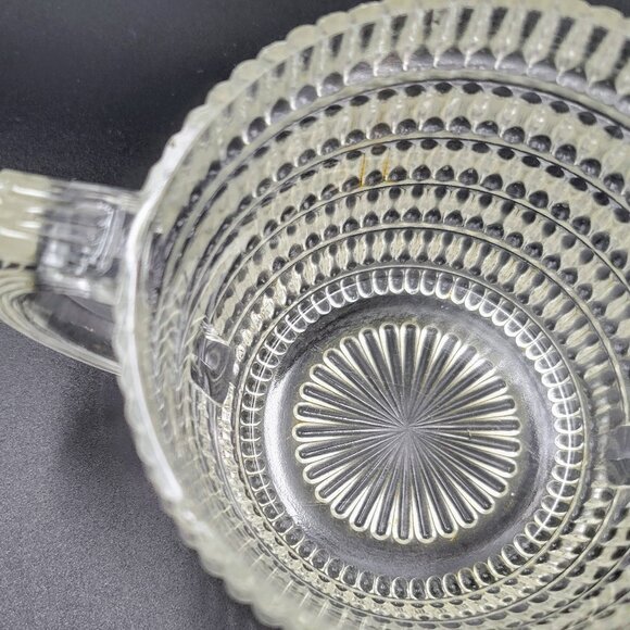 Vintage Sugar Bowls Condiment Servers Clear Glass Serving Kitchen Lot Of 4 Read - Picture 7 of 13